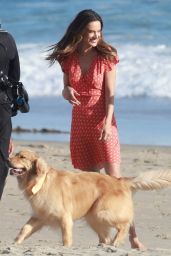 Alessandra Ambrosio - Photo Shoot on the Beach in Malibu 04/21/2023