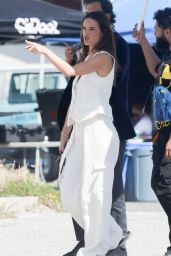 Alessandra Ambrosio - Photo Shoot on the Beach in Malibu 04/21/2023