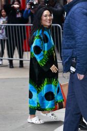 Ali Wong Arriving at GMA Morning Show in NYC 04/05/2023