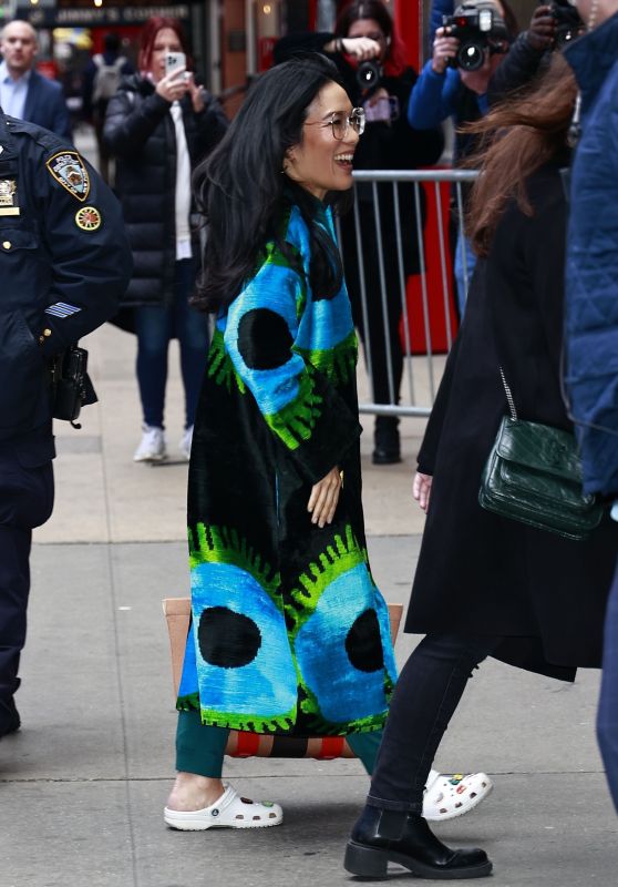 Ali Wong Arriving at GMA Morning Show in NYC 04/05/2023
