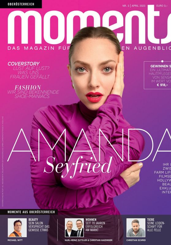 Amanda Seyfried - Moments Magazine April 2023 Issue