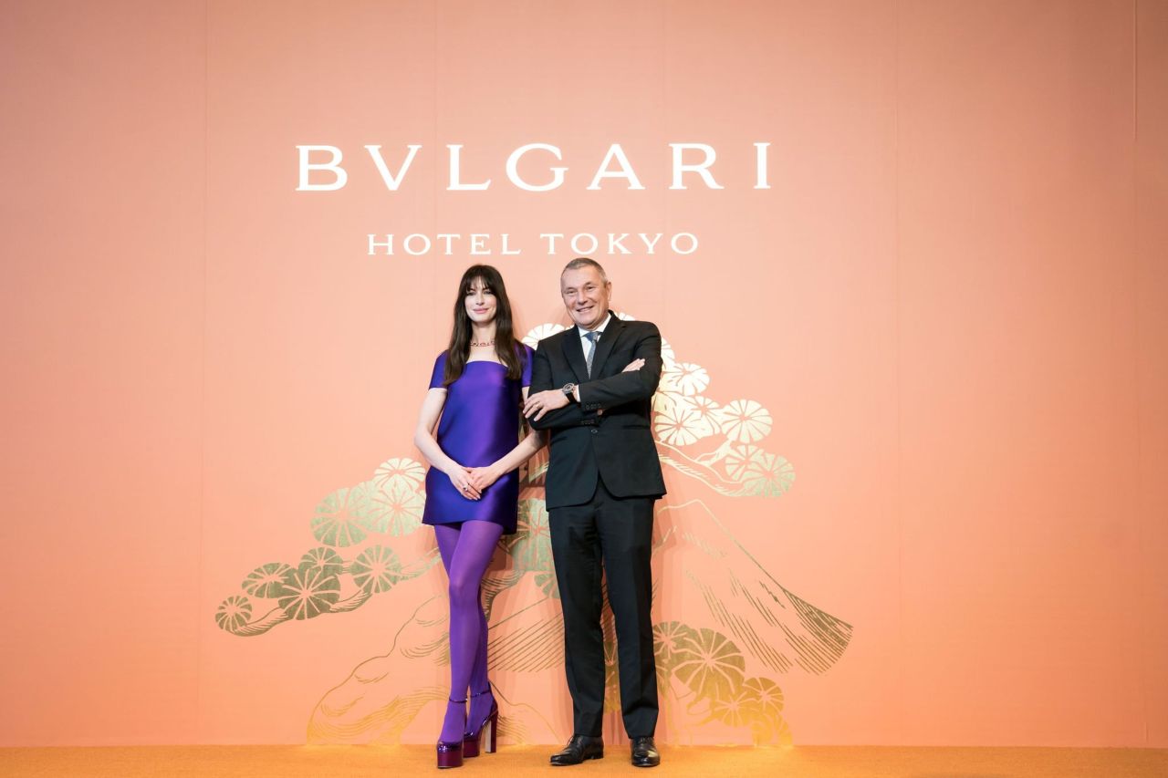 Anne Hathaway - Press Conference for the Opening of Bvlgari Hotel Tokyo