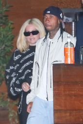 Avril Lavigne and Tyga - Leaving Soho House in Malibu 04/02/2023