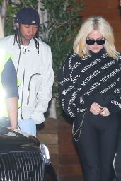 Avril Lavigne and Tyga - Leaving Soho House in Malibu 04/02/2023