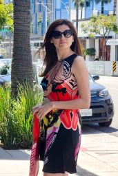 Blanca Blanco Wears Eva Varro - Shopping at Lululemon in Beverly Hills 04/19/2023
