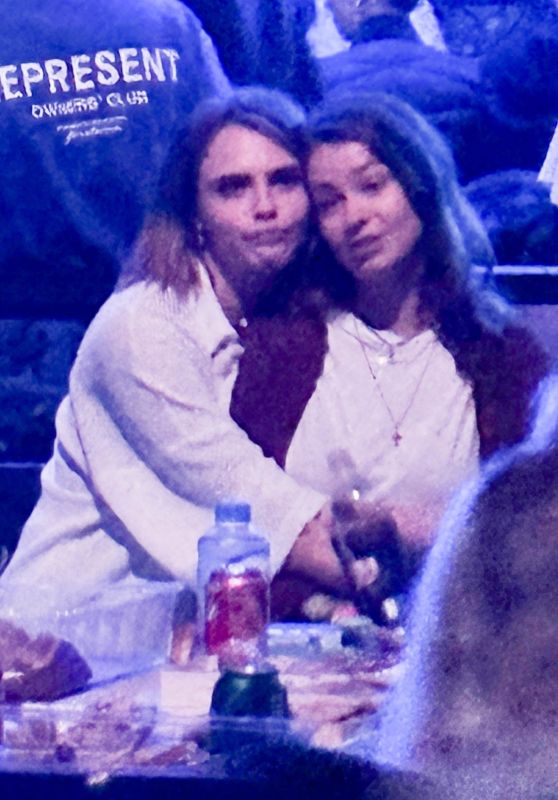 Cara Delevingne and Minke at Coachella Music Festival in Indio 04/16/2023