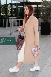 Charisma Carpenter - Arriving at Her Hotel in Paris 04/16/2023