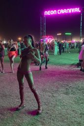 Coi Leray - Neon Carnival Party at Coachella 2023 Music Festival in Indio 04/15/2023