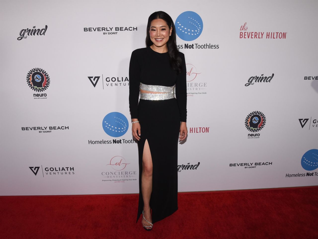Crystal Kung Minkoff Homeless Not Toothless 2023 Hollywood Gala in
