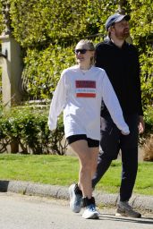 Dakota Fanning and David Bernard in Los Angeles 04/02/2023