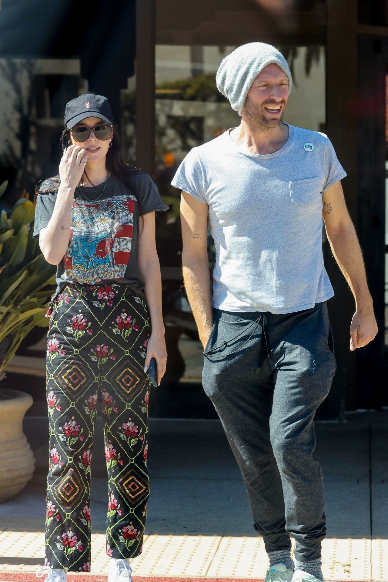 Dakota Johnson and Chris Martin - Out in Malibu 04/07/2023 • CelebMafia