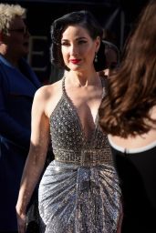 Dita Von Tease - Arrived at the Olivier Awards at The Royal Albert Hall in London 04/02/2023
