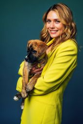 Elizabeth Olsen - Buzzfeed Celeb Puppy Interview April 2023 • CelebMafia