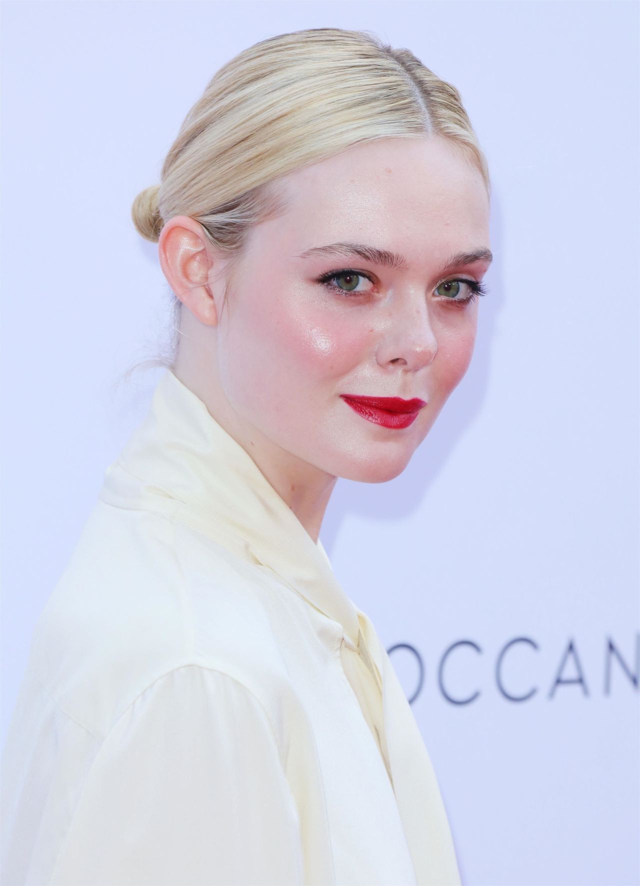 Elle Fanning looks amazing in all white while leaving the new Chanel store  on Rodeo Drive in Beverly Hills, California-060523_6