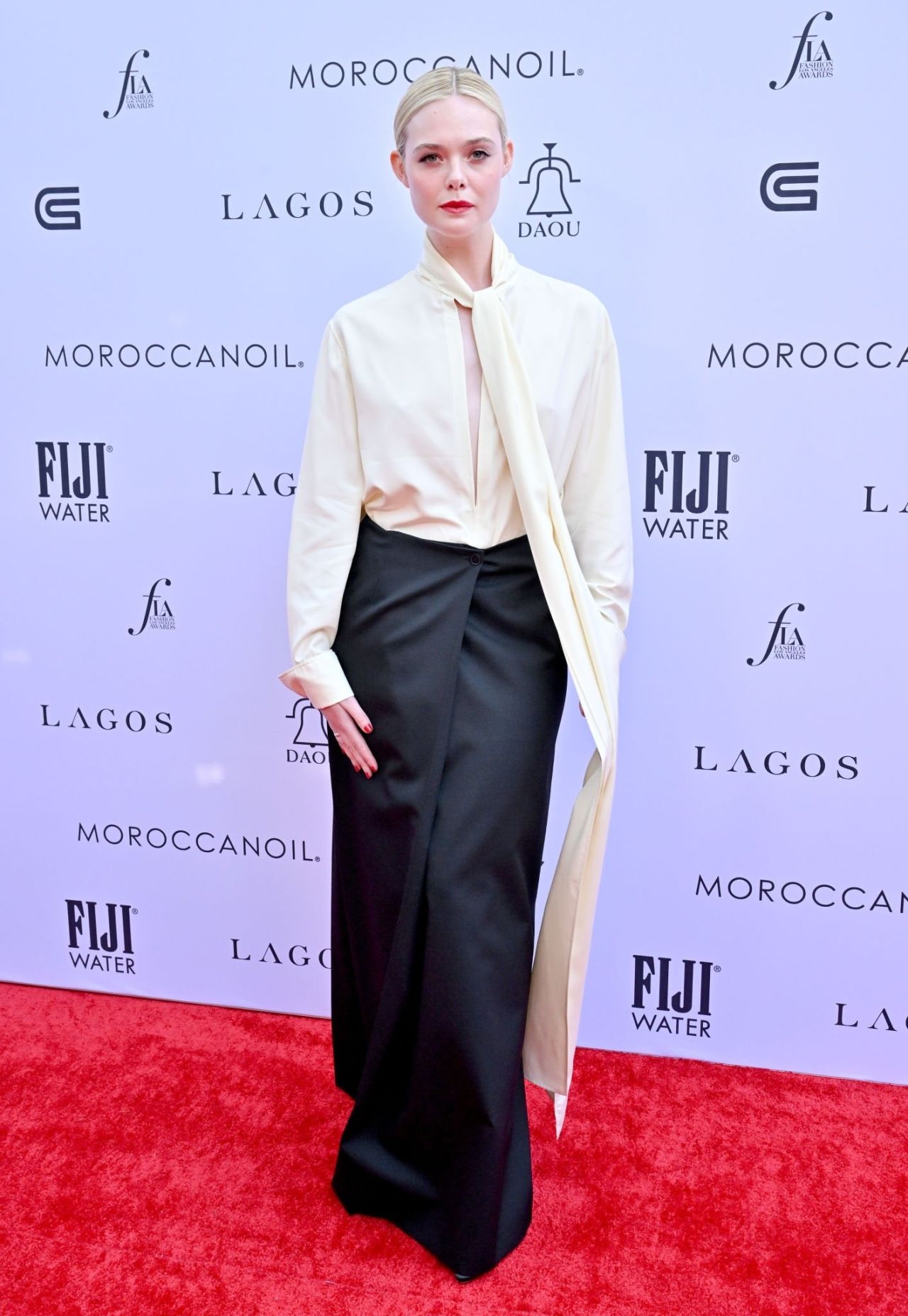 Elle Fanning The Daily Front Row Fashion Los Angeles Awards in