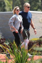 Emma Krokdal and Dolph Lundgren - Out in Los Angeles 04/16/2023