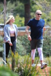 Emma Krokdal and Dolph Lundgren - Out in Los Angeles 04/16/2023