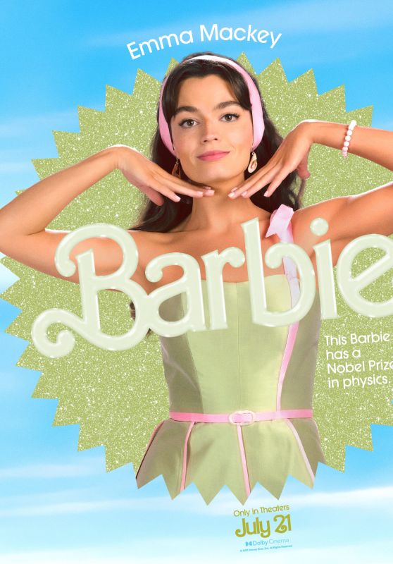 Emma Mackey – “Barbie” Poster 2023