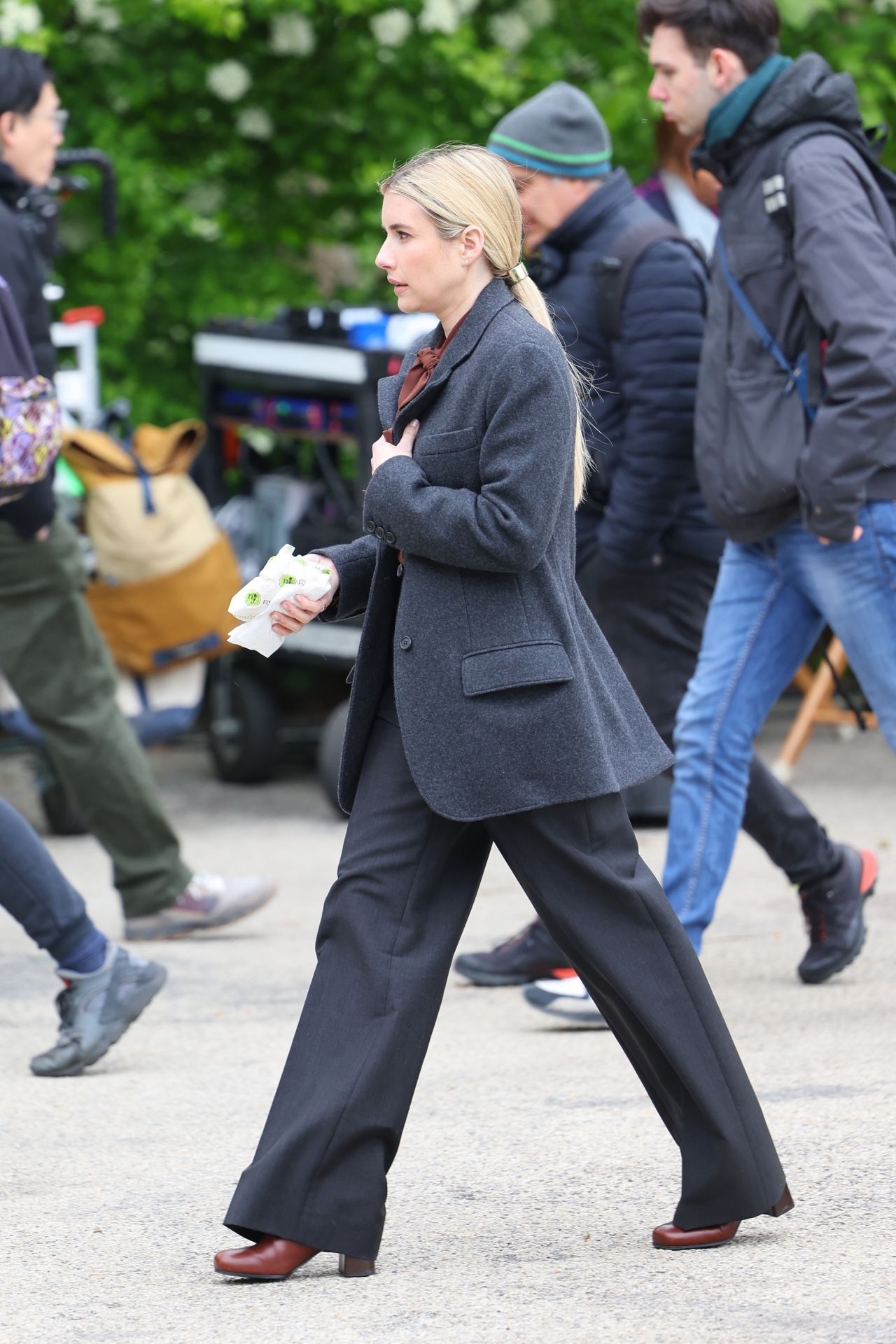 Emma Roberts American Horror Story Set In New York 04 28 2023