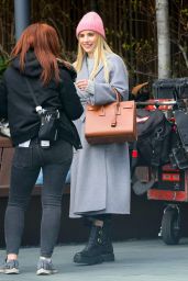 Emma Roberts and Cara Delevingne - "American Horror Story" Set in NY 04/24/2023