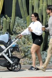 Gina Rodriguez at Blue Bottle in LA 04/08/2023