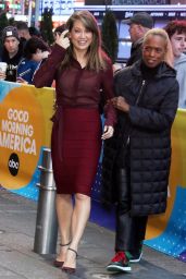 Ginger Zee on the Set of GMA in New York City 04/03/2023