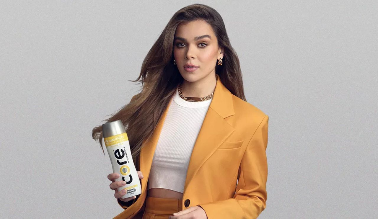 Hailee Steinfeld - Core Hydration Campaign 2023 • CelebMafia