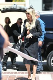 Heidi Klum - Arrives at AGT in Pasadena 04/01/2023