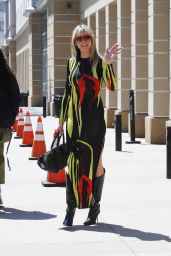 Heidi Klum - Arrives for the Taping of AGT in Pasadena 04/02/2023