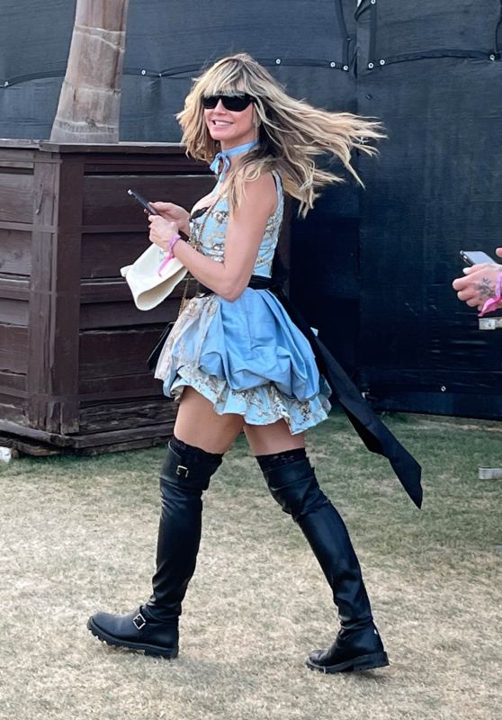 Heidi Klum - Coachella Music Festival in Indio 04/23/2023