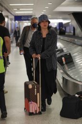 Jennifer Tilly at LAX in Los Angeles 04/16/2023