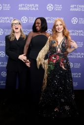 Jessica Chastain - 2023 Chaplin Award Gala Honoring Viola Davis in NYC 04/24/2023