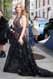 Jessica Chastain - Arriving at Chaplin Awards in New York 04/24/2023