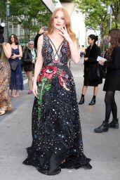 Jessica Chastain - Arriving at Chaplin Awards in New York 04/24/2023