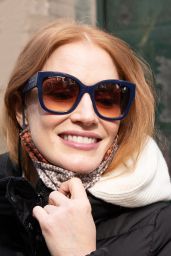 Jessica Chastain - Outside "A Doll