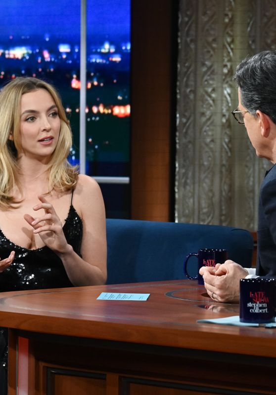 Jodie Comer - The Late Show with Stephen Colbert in New York 04/05/2023