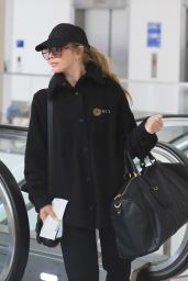 Julianne Hough in Travel Outfit at LAX in Los Angeles 04/25/2023