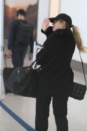 Julianne Hough in Travel Outfit at LAX in Los Angeles 04/25/2023