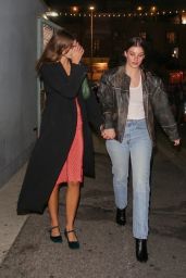 Kaia Gerber and Camila Morrone - Charlotte Lawrence Concert at Hotel Cafe Live Music Bar in LA 04/05/2023