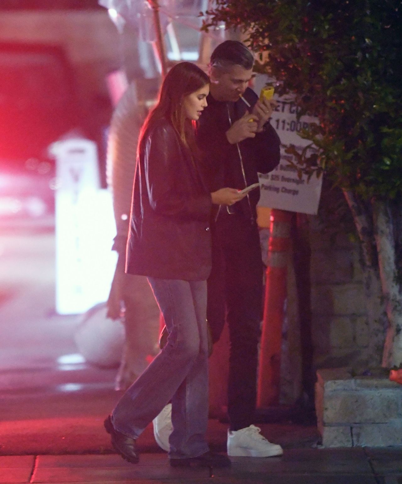 Kaia Gerber - Arrives at Matsuhisu Restaurant for Dinner in Los Angeles ...