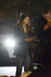 Kaia Gerber - Arrives at Matsuhisu Restaurant for Dinner in Los Angeles 04/12/2023