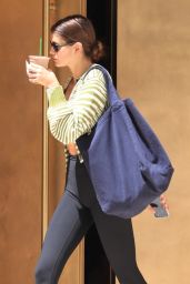 Kaia Gerber in Casual Outfit in Los Angeles 04/22/2023