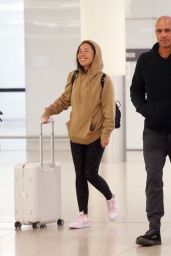 Kalani Miller at Perth Airport 04/19/2023