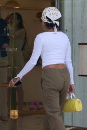 Karrueche Tran in Casual Attire - Shopping on Melrose Ave in West Hollywood 04/24/2023