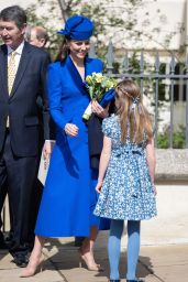 Kate Middleton - Easter Service at Windsor Castle 04/09/2023