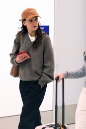 Katie Holmes and Suri Cruise - Airport in LA 04/24/2023