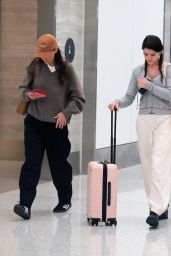 Katie Holmes and Suri Cruise - Airport in LA 04/24/2023