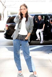 Katie Holmes Street Style - NYC 04/13/2023