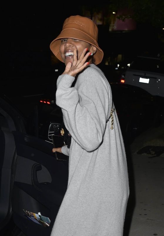 Kelly Rowland at Catch Restaurant in West Hollywood 04/04/2023