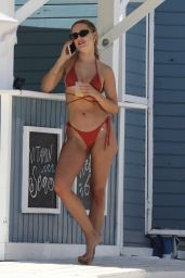 Kimberley Garner at Soho Beach House in Miami Beach 04/07/2023